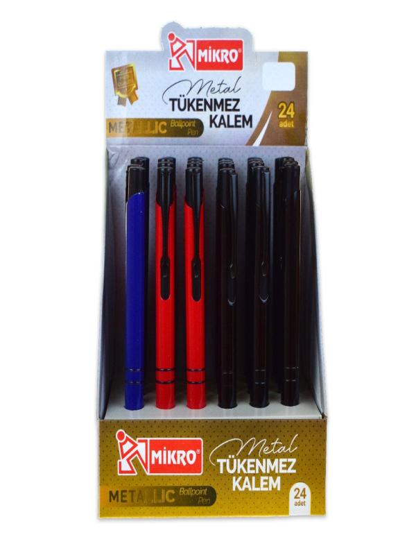 MİKRO METAL TÜKENMEZ KALEM BP-385