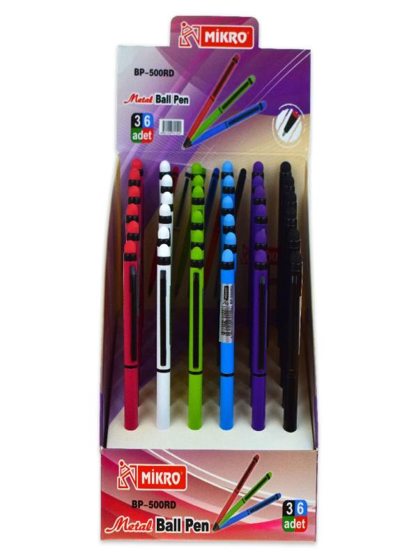 MİKRO METAL TÜKENMEZ KALEM BP-500RD