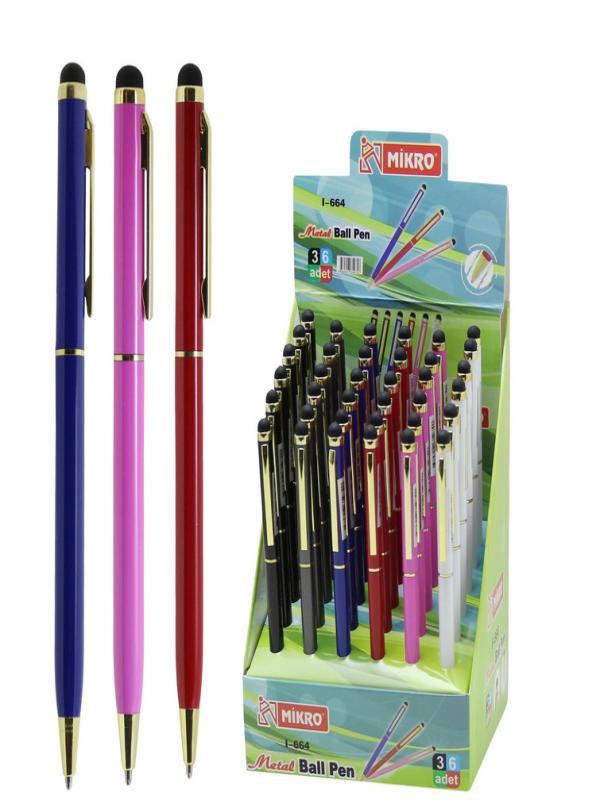 MİKRO METAL TÜKENMEZ KALEM I-664