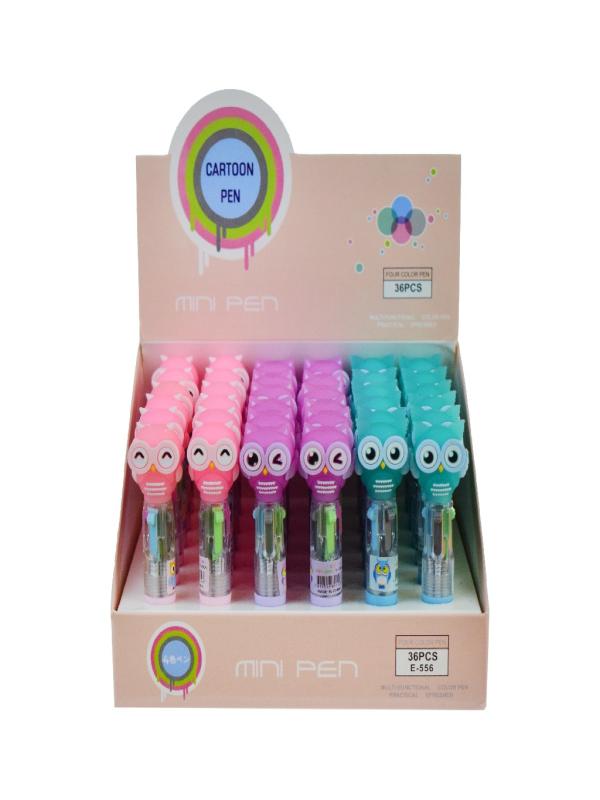 MİSYON BAYKUŞ 4 RENK TÜKENMEZ KALEM 5783