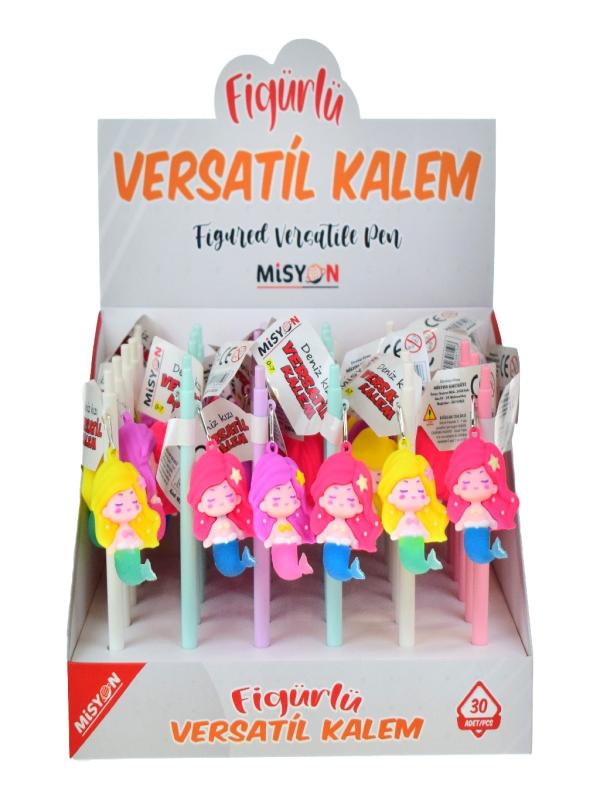 MİSYON DENİZ KIZI FİGÜRLÜ 0.7 UÇLU KALEM MSY-0436