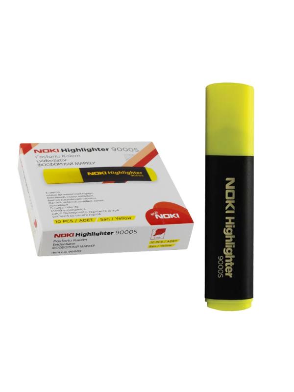 NOKİ FOSFORLU KALEM SARI 9000S