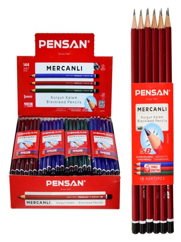 PENSAN MERCANLI KURŞUN KALEM 56260
