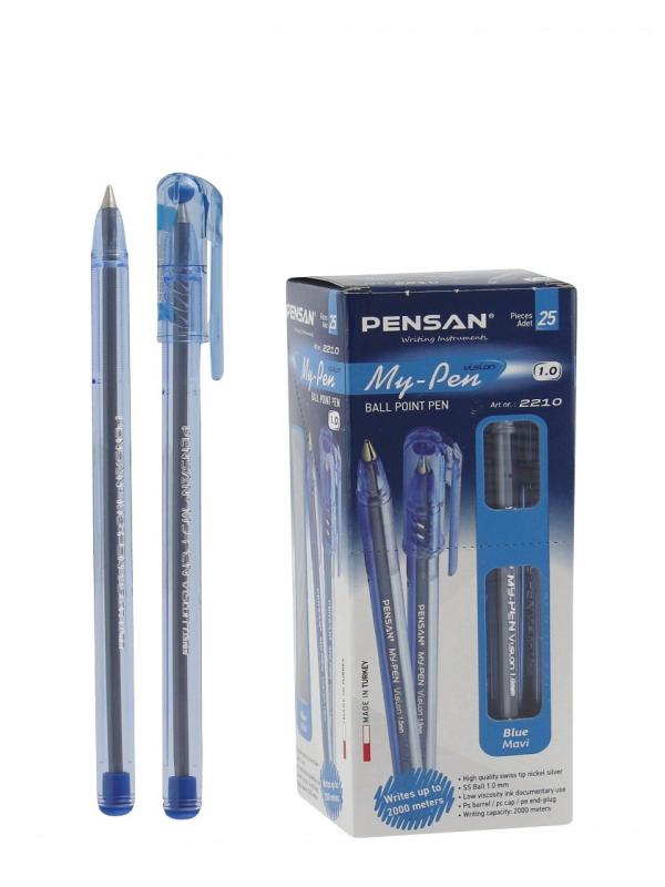 PENSAN MY-PEN 1 MM TÜKENMEZ KALEM MAVİ