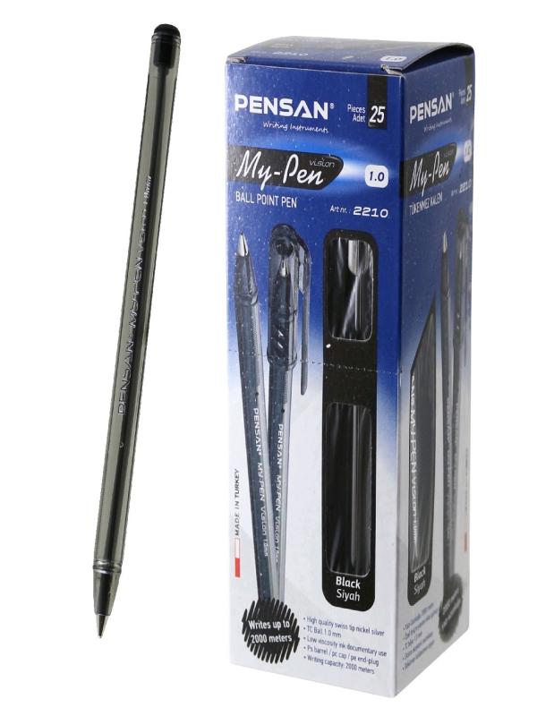 PENSAN MY-PEN 1 MM TÜKENMEZ KALEM SİYAH