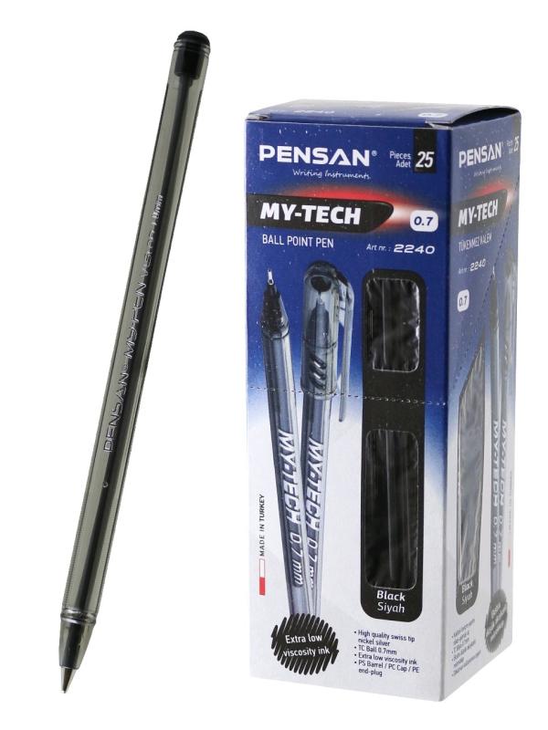 PENSAN MY-TECH 0,7 MM TÜKENMEZ KALEM SİYAH