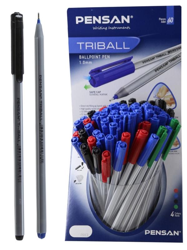 PENSAN TRIBALL TÜKENMEZ KALEM MSKY STAND 60 LI