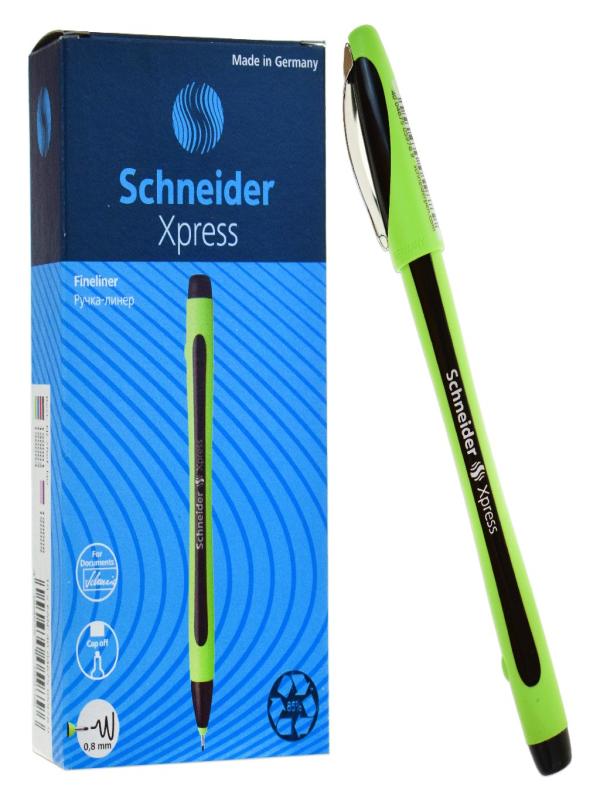 SCHNEIDER 9789 XPRESS FİBER UÇLU KALEM SİYAH 0,8