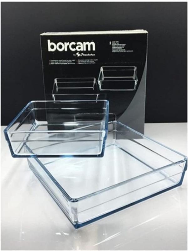 159129 BORCAM KARE 2 Lİ SET