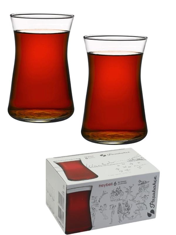 42361 HEYBELİ 6 LI ÇAY BARDAK