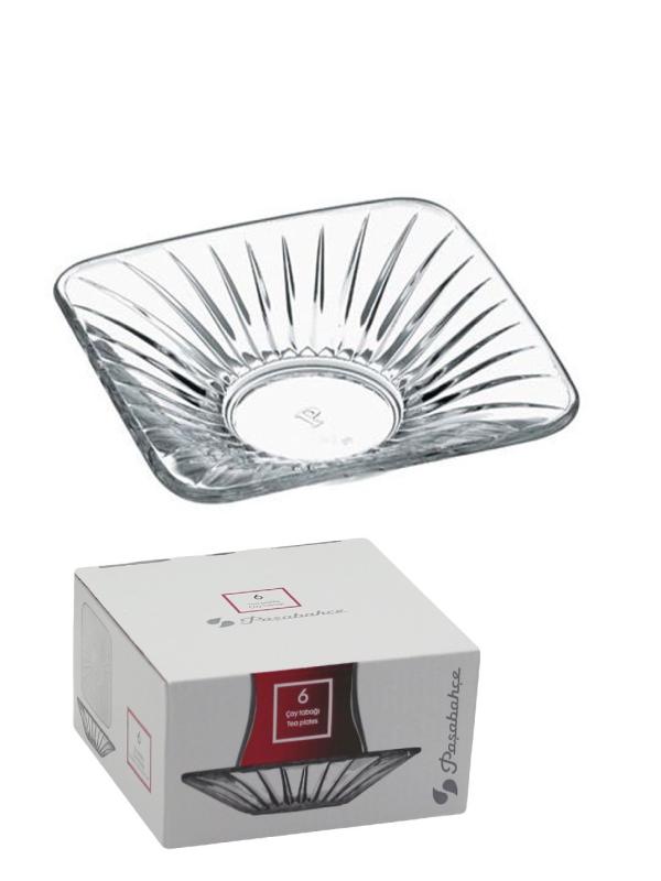 54321 KARE 6 LI ÇAY TABAK