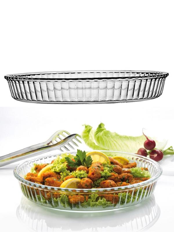 59014 BORCAM YUVARLAK BÜYÜK TEPSİ