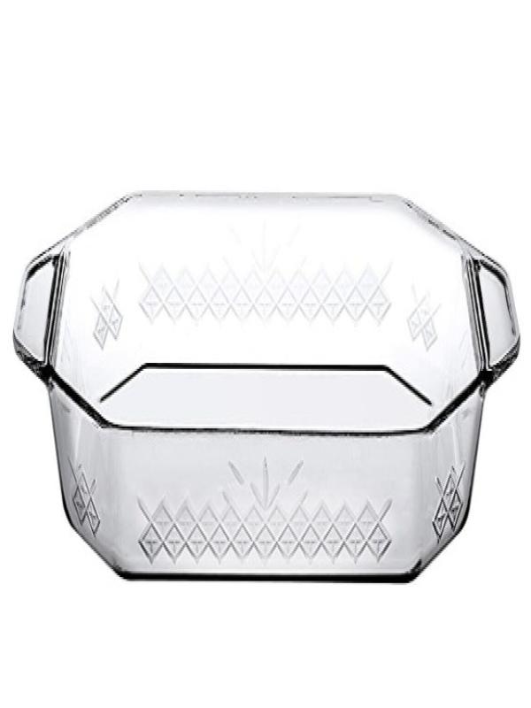 59974 BORCAM DİKDÖRTGEN TEPSİ KULPLU