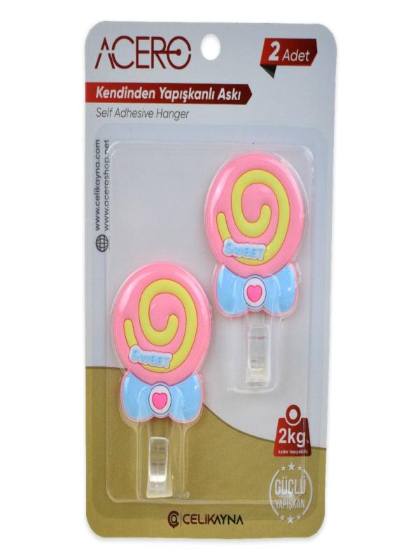 ACERO KENDİNDEN YAPIŞKANLI ASKI 2 Lİ 38315