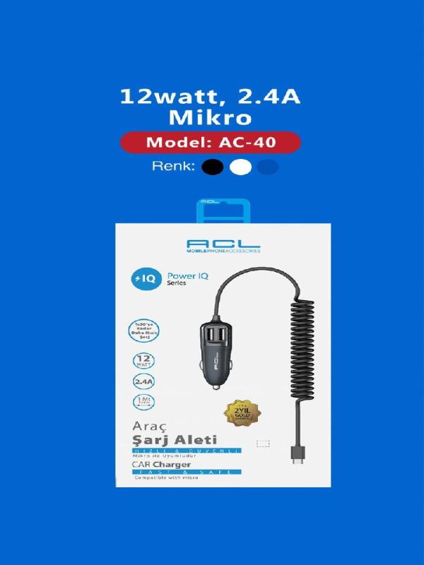 ACL ARAÇ ŞARJ ALETİ AC-40