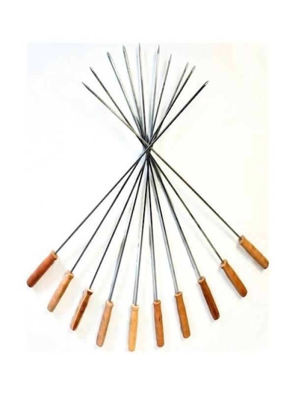 AĞAÇ SAPLI KARE ŞİŞ