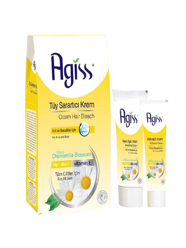 AGİSS TÜY SARARTICI KREM 70GR+35GR
