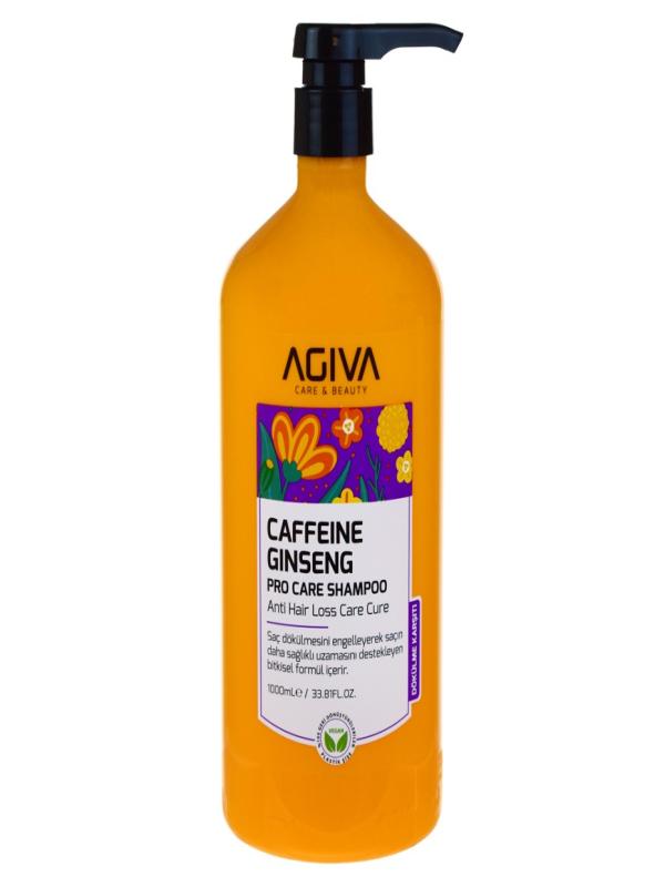 AGİVA CARE ŞAMPUAN 1000 ML CAFFEINE GINSENG