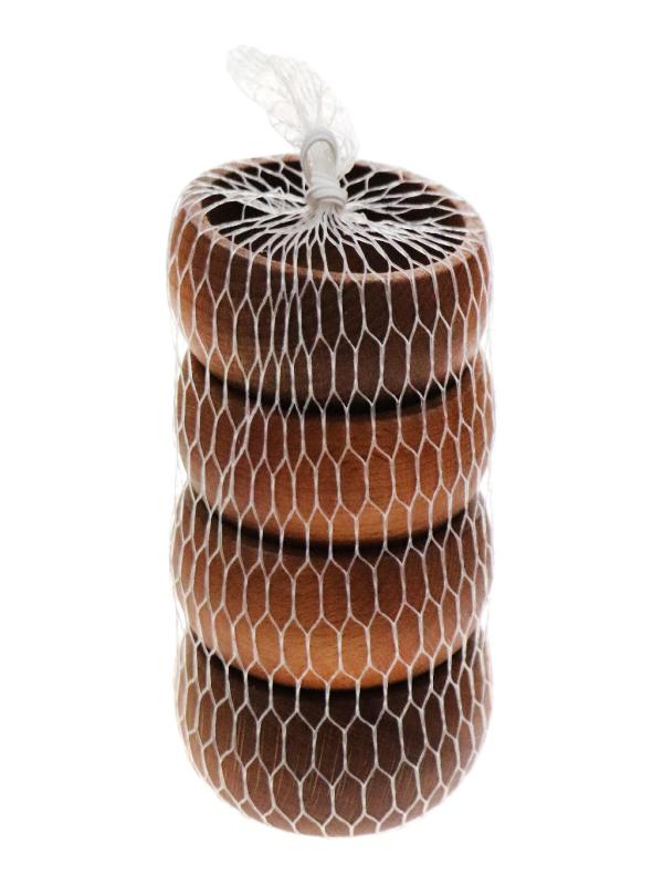 AHŞAP FİLELİ ÇEREZLİK 4 LÜ