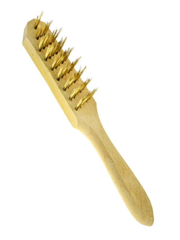 AHŞAP SAPLI TEL FIRÇA NO:5