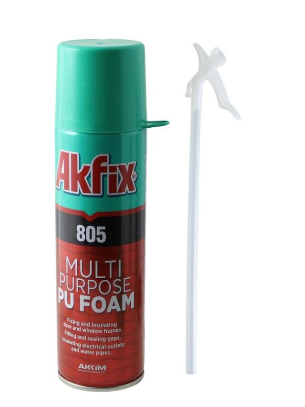 AKFİX 805 PU PİPETLİ KÖPÜK 300ML FA013