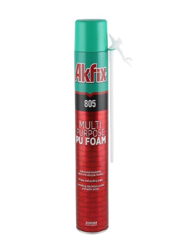 AKFİX 805 PU PİPETLİ KÖPÜK 750ML FA011