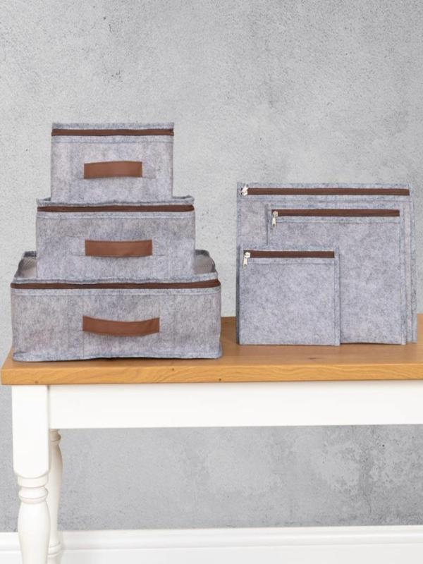 ALAS HOME DERİLİ BAVUL İÇİ SEYAHAT ÇANTASI 6 LI 04522