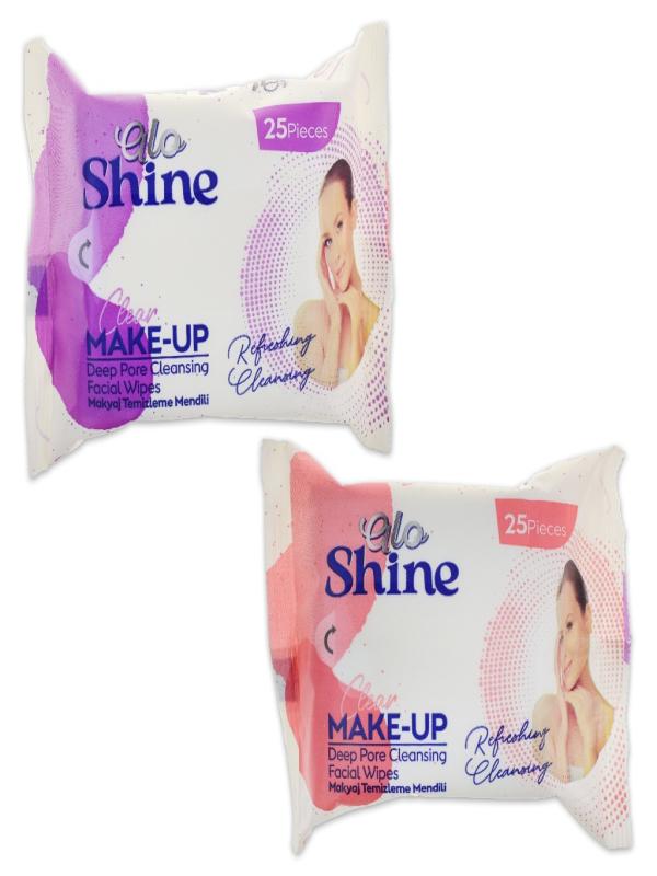 ALOSHİNE 25 Lİ MAKYAJ MENDİL