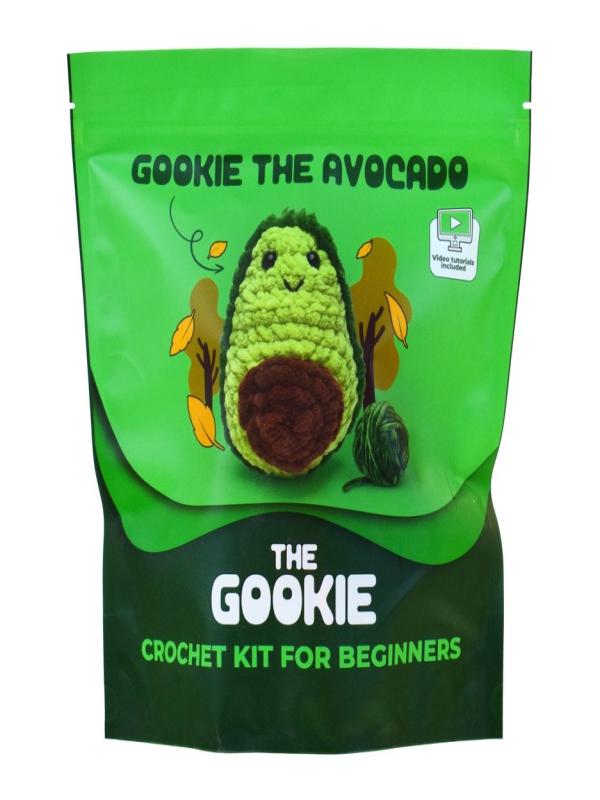 AMİGURUMİ TIĞ KİTİ AVOKADO 9038