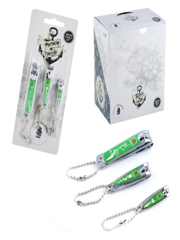 ANCHOR 100 3LÜ RENKLİ TIRNAK MAKASI SET