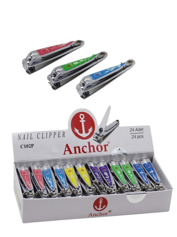 ANCHOR 102P KÜÇÜK TIRNAK MAKASI RENKLİ
