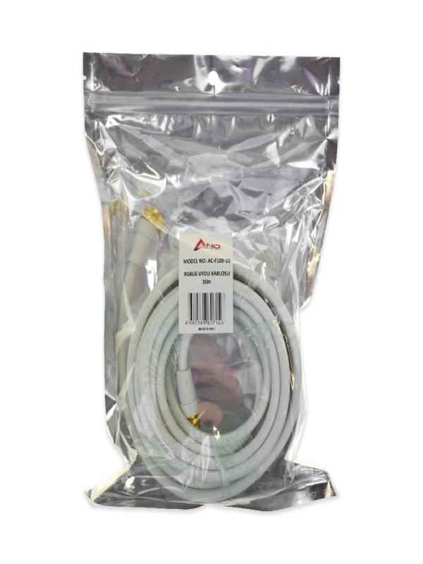 AND 10 M TV KABLO RG6U6 AC-F100-10