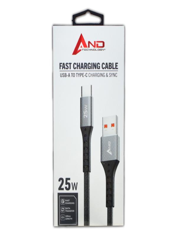 AND 6254 25W TYPE-C USB KABLO