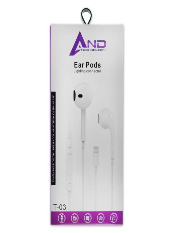 AND EARPODS LİGHTNİNG KULAKLIK AND-T03
