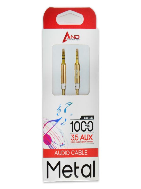 AND METAL AUX AUDİO KABLO AND-400