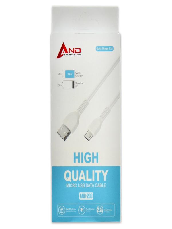 AND MİCRO USB KABLO 2.2A AND-200