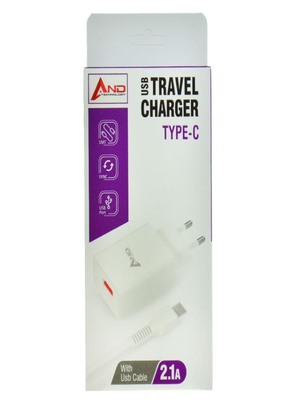AND TYPE-C USB ŞARJ ALETİ 2.1A AND-A6