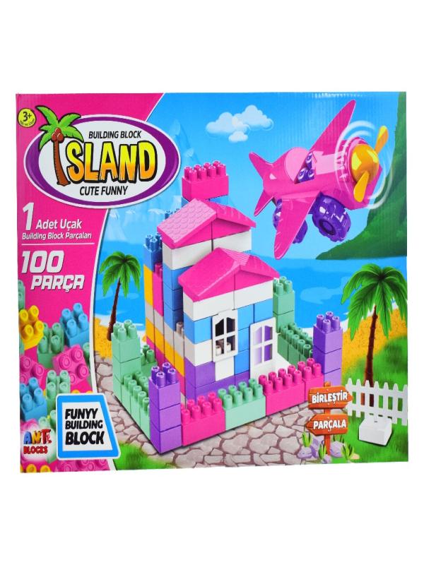 ANT BLOCKS 100 PARÇA ISLAND ANT010