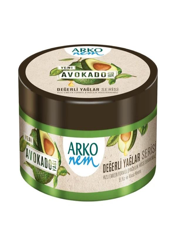 ARKO NEM 250 ML DEĞERLİ YAĞLAR AVOKADO