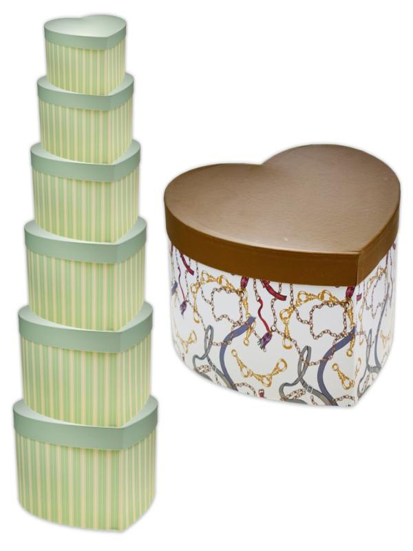 AROW HEDİYE KUTUSU KALPLİ 6 LI  TR-1197