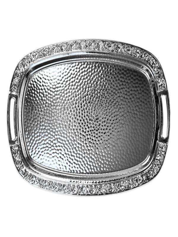 AROW METAL TEPSİ KÜÇÜK GÜMÜŞ TR-6068