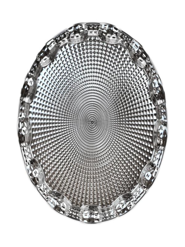 AROW METAL TEPSİ YUVARLAK GÜMÜŞ 35 CM TR-6066