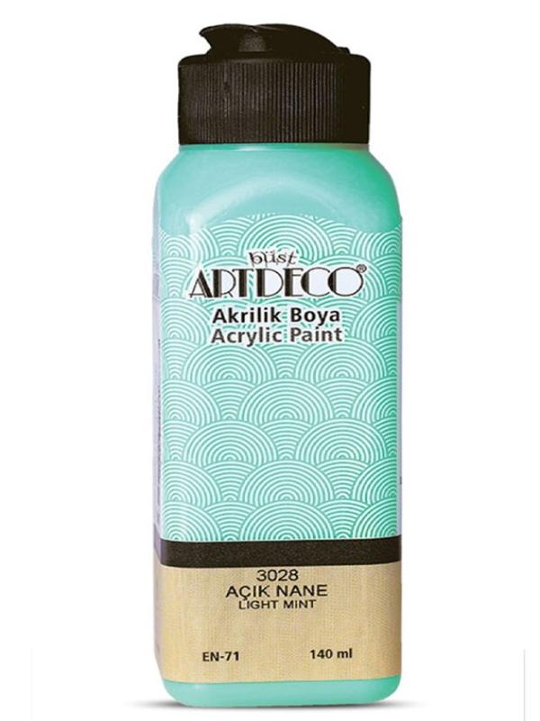 ARTDECO AKRİLİK BOYA 140 ML AÇIK NANE 3028