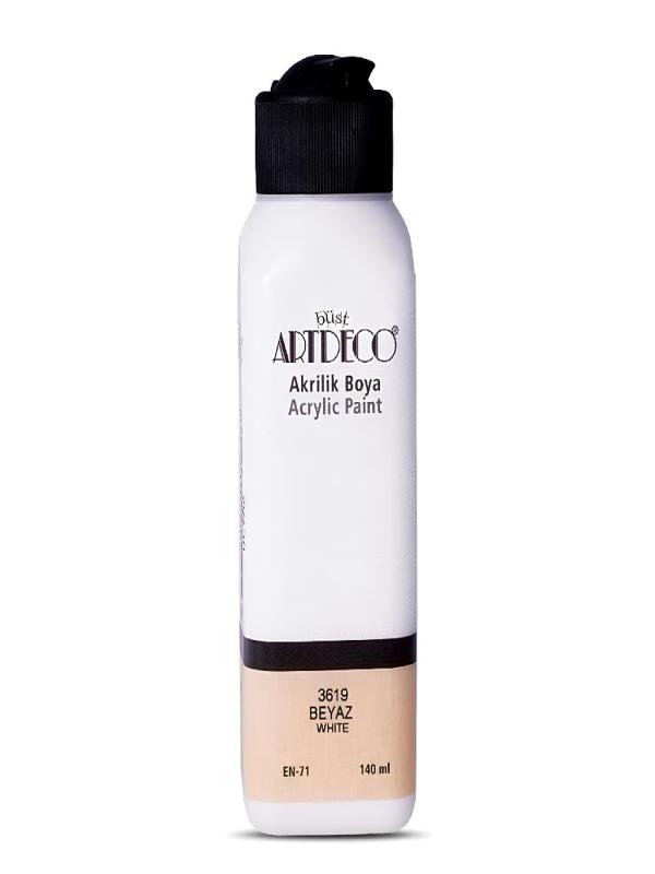 ARTDECO AKRİLİK BOYA 140 ML BEYAZ 3619