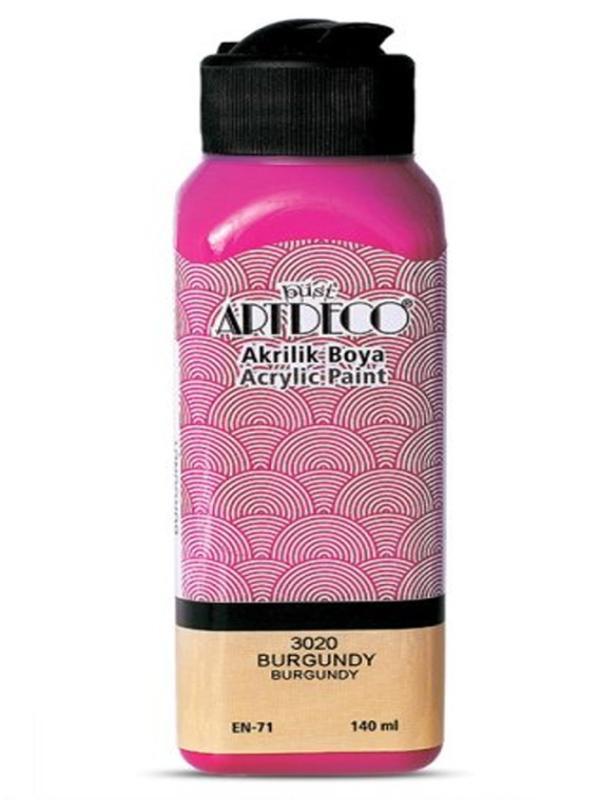 ARTDECO AKRİLİK BOYA 140 ML BURGUNDY 3020