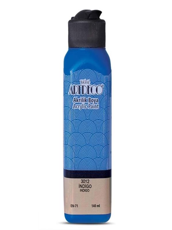 ARTDECO AKRİLİK BOYA 140 ML İNDİGO 3012