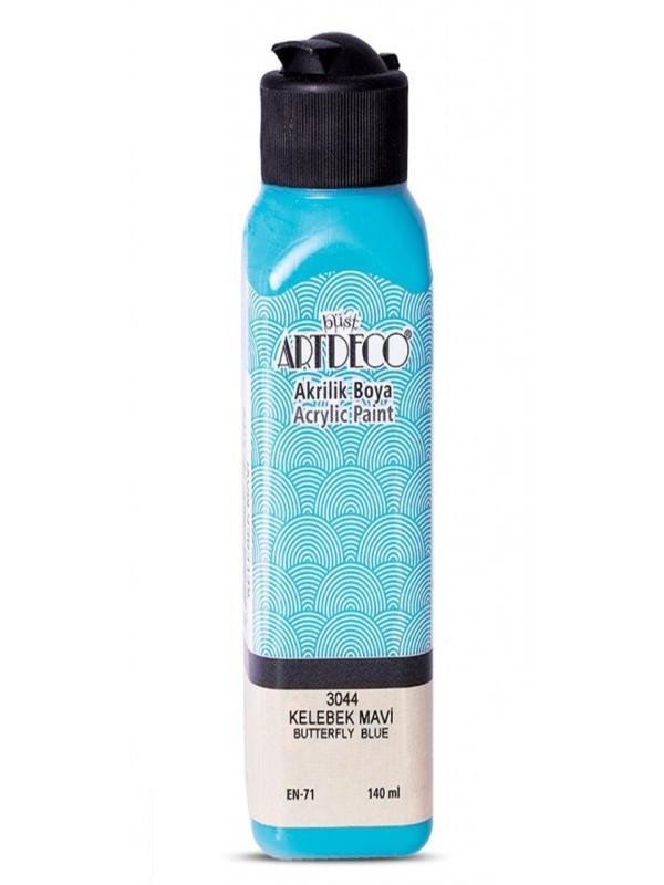 ARTDECO AKRİLİK BOYA 140 ML KELEBEK MAVİ 3044