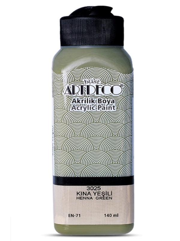 ARTDECO AKRİLİK BOYA 140 ML KINA YEŞİLİ 3025