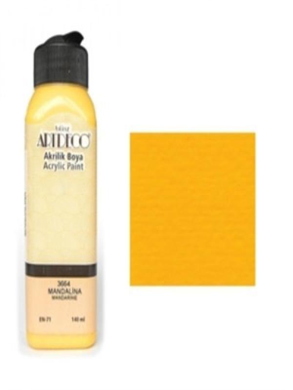 ARTDECO AKRİLİK BOYA 140 ML MANDALİNA 3664