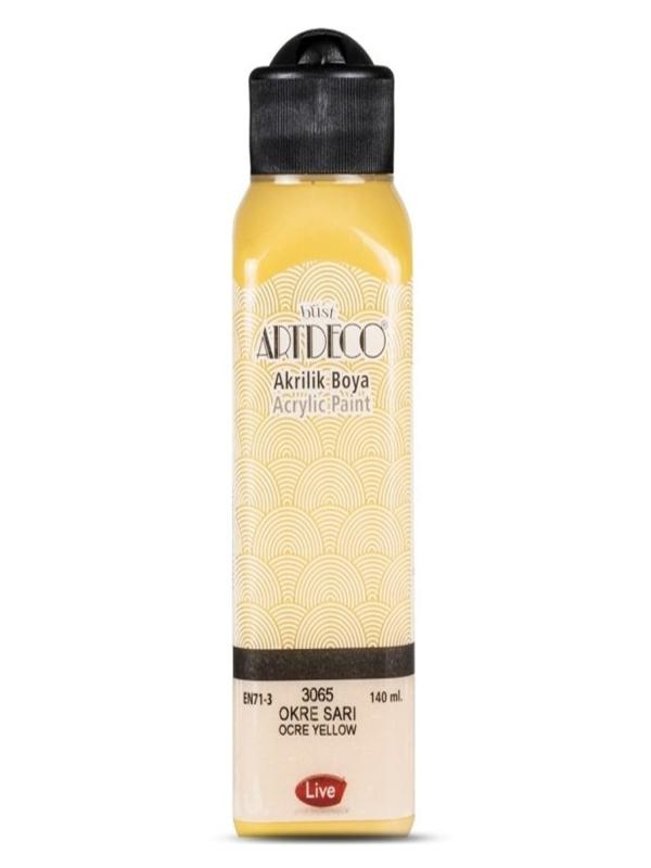 ARTDECO AKRİLİK BOYA 140 ML OKRE SARI 3065